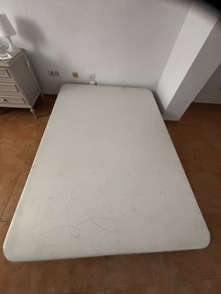 Base de cama somier tapizado