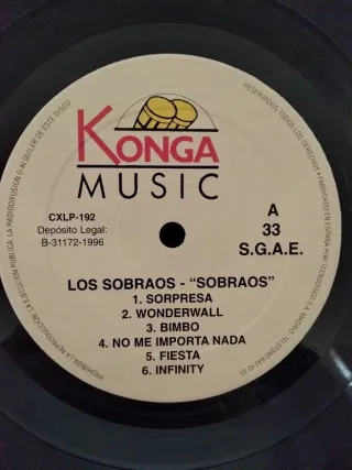 Vinilo LP Los Sobraos