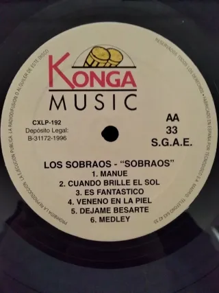 Vinilo LP Los Sobraos