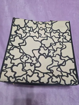 Bolso Tote Tous Beige y Negro