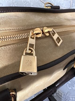 Bolso Loewe Beige y Marrón