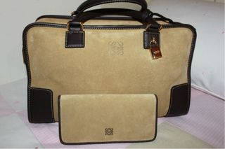 Bolso Loewe Beige y Marrón