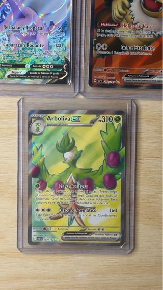 Pack 3 Cartas Pokémon Full Art