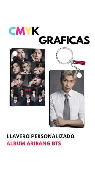 Llavero Personalizado BTS RM