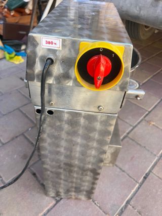 Amasadora industrial de acero inoxidable