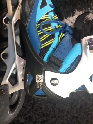 Patines en línea y protecciones