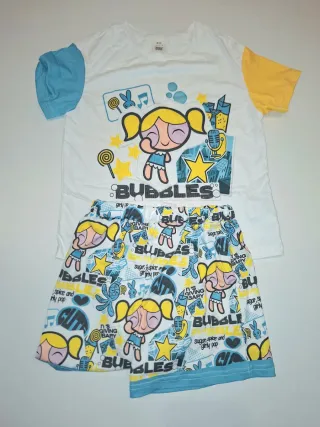 Pijama Supernenas Bubbles Talla 7