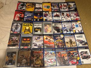Lote 35 Juegos PlayStation 2 PS2