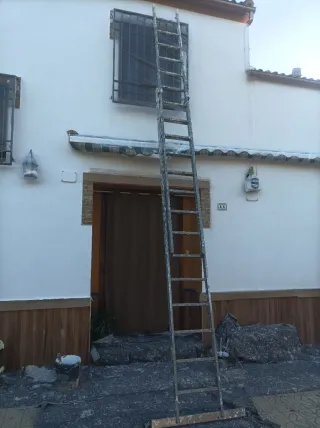 Escalera de aluminio