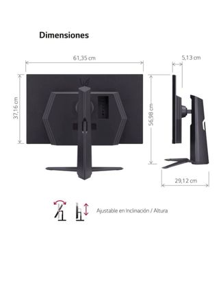 Monitor LG UltraGear 27GR75Q-B 27" LED IPS QuadHD