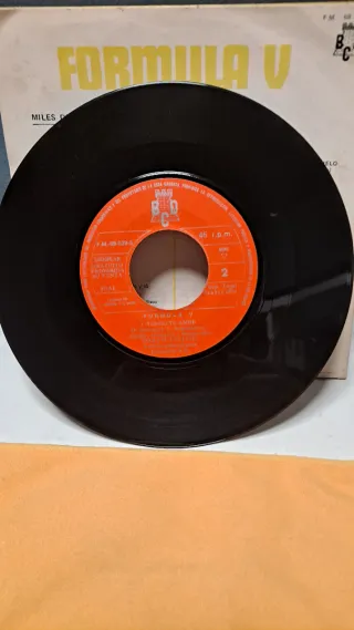 1970,Single ,Formula V - Tengo tu amor / La playa