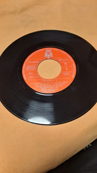 1970,Single ,Formula V - Tengo tu amor / La playa