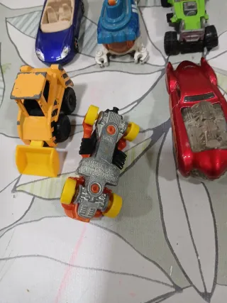 Lote 12 coches de juguete Mattel