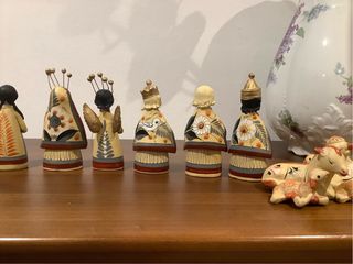 Figuras Belén Mexicano Cerámica