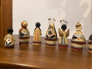 Figuras Belén Mexicano Cerámica