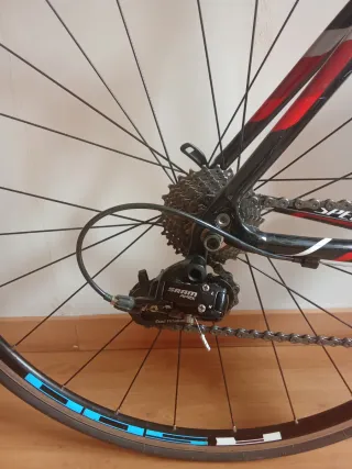 Bicicleta cuadro de aluminio