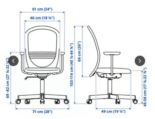Silla de escritorio negra