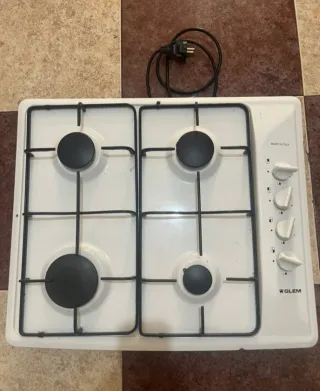 Cocina de gas Glem 4 fuegos