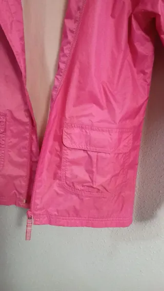 Chubasquero niña rosa 10 años