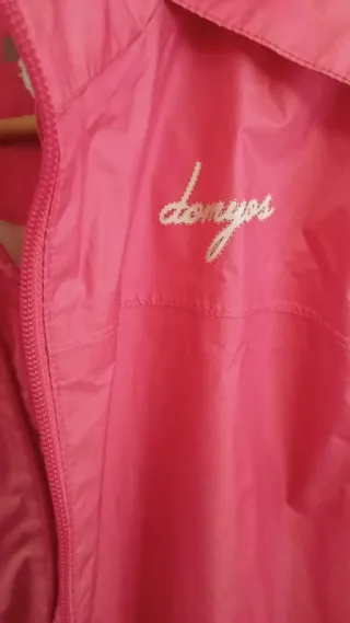 Chubasquero niña rosa 10 años