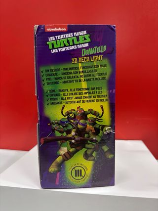 Lámpara LED 3D Donatello - Tortugas Ninja