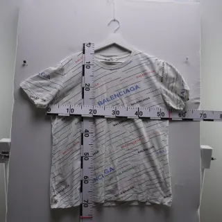 Camisa Balenciaga Multicolor Blanca