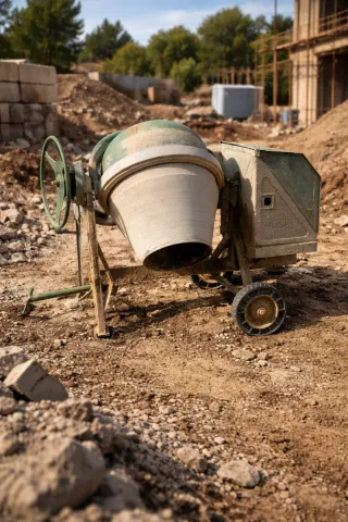 Alquiler Hormigonera Umacon 300L