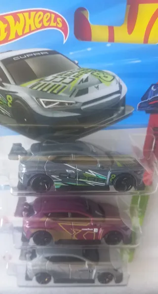 Conjunto 3 Cupra e-Racer Hot Wheels