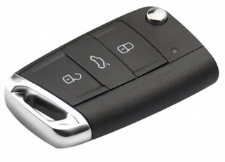 Carcasa llave 3 botones Volkswagen,Skoda