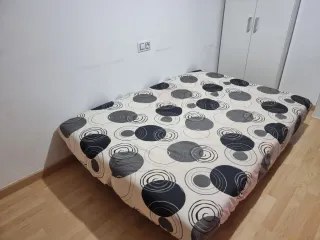 Sofá Cama Tela Diseño Círculos