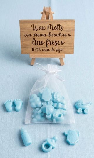 Wax Melts de lino fresco. 100% cera de soja.