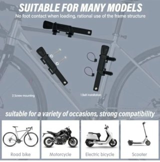 Lucchetto Bici/Moto Antifurto Pieghevole