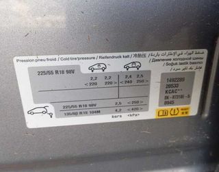 Llanta peugeot 7.5j18 3008 active 444067