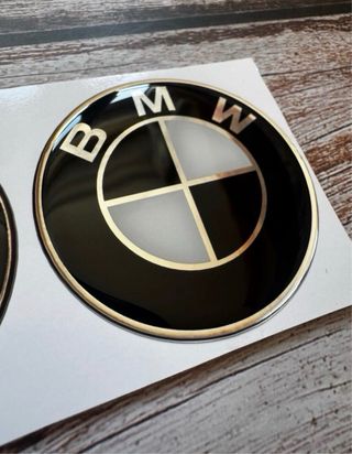 EMBLEMAS GEL BMW RELIEVE 3D CARENADO DEPOSITO MOTO