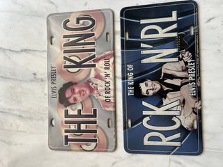 Matrículas Elvis Presley The King Rock'n'Roll