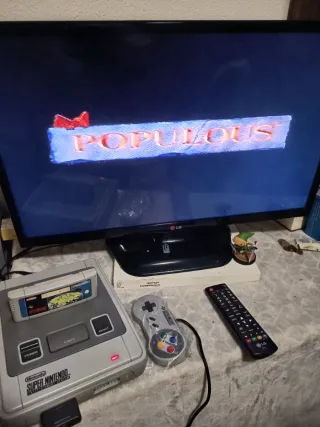 Populous SNES (Super Nintendo)