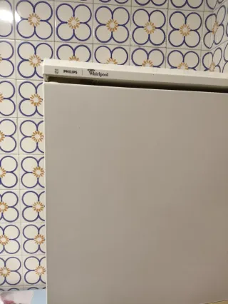 Nevera Whirlpool blanca