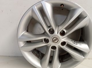 444148 6.5jx17 llanta nissan qashqai (j10) tekna