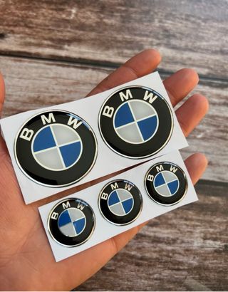 5 EMBLEMAS PEGATINA BMW MOTO CARENADO GS RR NINET