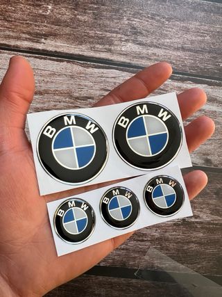 5 EMBLEMAS PEGATINA BMW MOTO CARENADO GS RR NINET