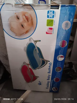 Bañera Plegable para Bebé