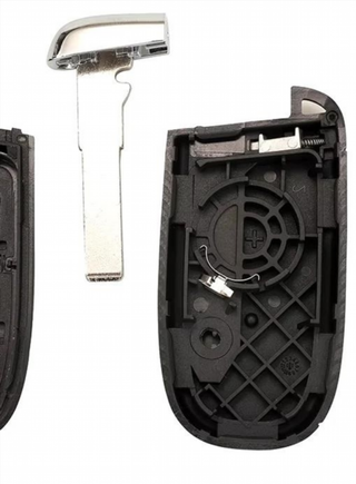Carcasa llave 5 botones Fiat,Jeep,Chrysler,Dodge