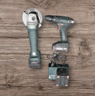 Radial y taladro Metabo