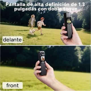 Cámara acción SJCAM C300 pack 128G + extras NUEVO