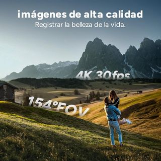Cámara acción SJCAM C300 pack 128G + extras NUEVO