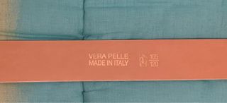 Cintura donna Vera Pelle effetto Pitone