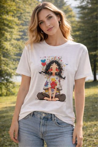 Camiseta manga corta con estampado