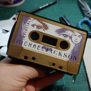 Monedero de Cassette Michael Jackson
