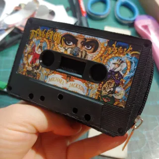 Monedero de Cassette Michael Jackson