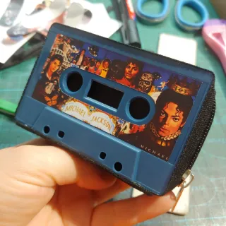 Monedero de Cassette Michael Jackson